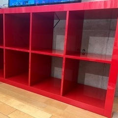 IKEA 赤色棚　お譲りします