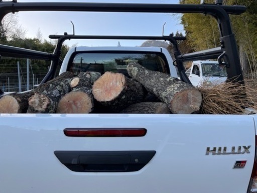 (3/20まで)薪原木(クヌギ) 来シーズン用　一部地域配達無料