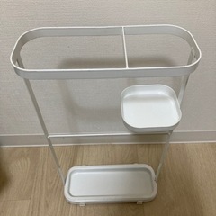 山崎実業　スリッパラックとIKEA傘立てセットの画像