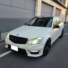 ベンツC２００アバンギャルドワゴン　C63仕様　H20　車検5/...