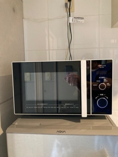 日立　電子レンジ　22L 2021年製