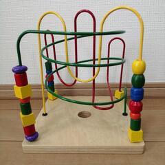 美品★天然木ビーズコースター