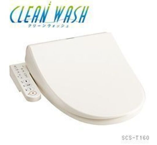 温水洗浄便座　脱臭機能付き クリーンウォッシュ Toshiba SCS-T160　中古美品　ウォシュレット