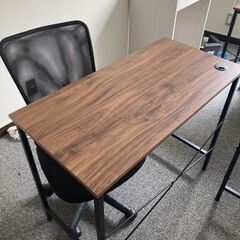 横90センチシンプルデスクチェアセット