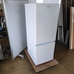 アイリスオーヤマ　２ドア冷蔵庫　AF156Z-WE　白木目色『中...