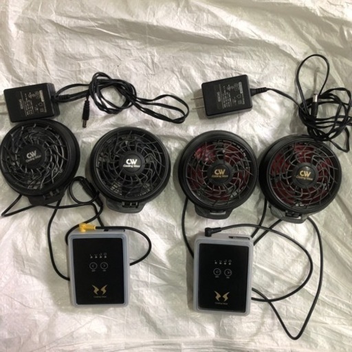 値下げ❗️8000円❗️サンエス空調服ファンバッテリーまとめ売り