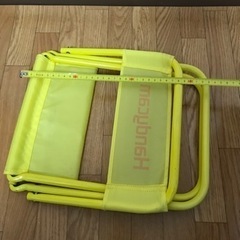 ハンディカム　折りたたみいす　レトロ　の画像