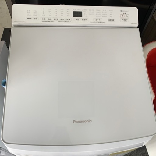 パナソニック洗濯乾燥機　NA-FW80K7  8Kg 2019年製