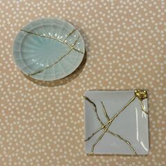 [４月]金箔を楽しむワークショップ　オリジナル金継ぎ体験