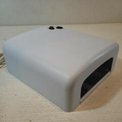 ネイルアート ハンドメイド UVライト 動作品の画像