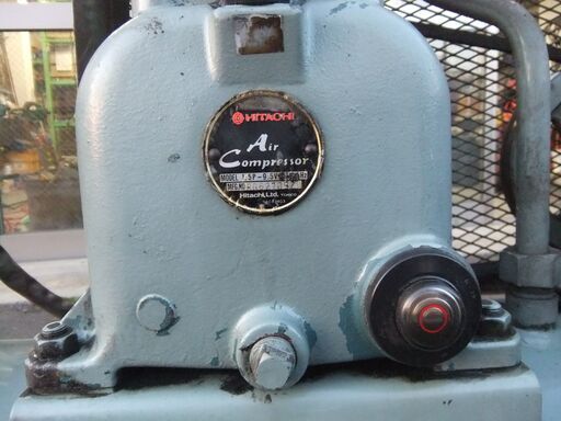 【動作確認済】エアコンプレッサー 2馬力 1.5-9.5V5 50Hz 70L 1.5kw 江戸川区