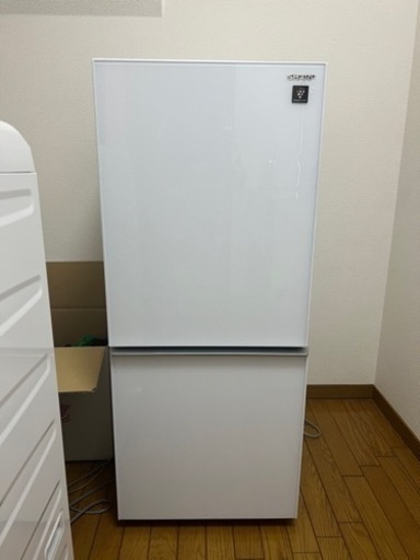 シャーププラズマクラスター冷凍庫　SJ-GD14F-W