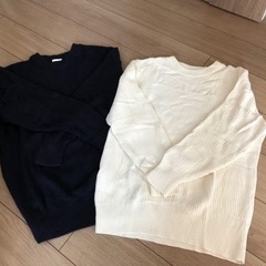 【sold】GU セーター2枚セット