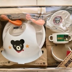 【未使用品】ダブルB ミキハウス【箱付】食洗機OK！テーブルウェ...