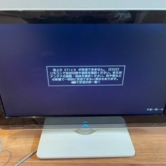 取引決定テレビ　シャープ　19型の画像