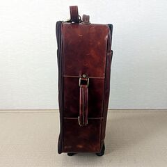 イタリアレザー　スーツケースの画像