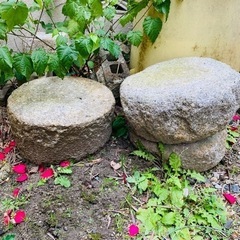 漬物石、庭石