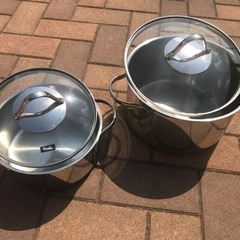 フィスラー鍋24cmと20cmセット