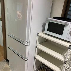 三菱電機製　左開き冷蔵庫　ホワイト