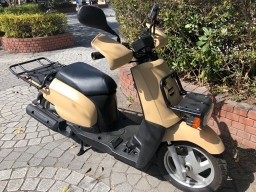 原付 ヤマハ ギア UA07J ベージュ塗装 引取にてよろしくお願いします。