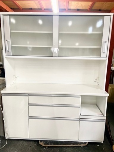激安‼️大型 幅160㎝ オシャレ キッチンボード キッチン収納