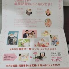 【‼️最終値下‼️】スタジオマリオお宮参り・百日祝い限定無料券の画像