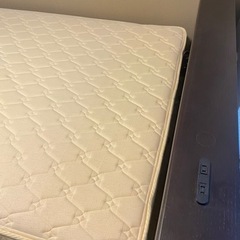3月中まで掲載　日本製　dream bed ダブルベッド　コンセント付き　東京インテリアの画像
