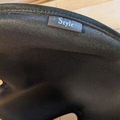 ボディメイクシート　style 黒　骨盤サポートチェアの画像