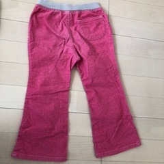 ズボン　ボトムス　パンツ　キッズ　ピンク　サイズ100の画像