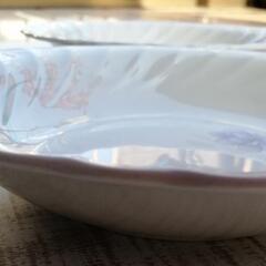 楕円カレー皿　２枚セットの画像