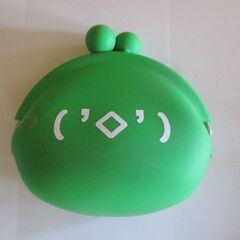 絵文字ソフトウレタンがま口財布 新品未使用品