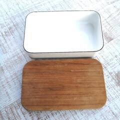 野田琺瑯バターケースの画像