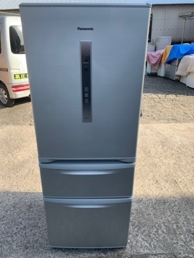 【リサイクルサービス八光　田上店　安心の1か月保証　配達・設置OK】 Panasonic NR-C32CM-S [冷蔵庫(321L・右開き）3ドア シャイニングシルバー]