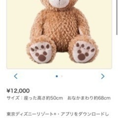 ダッフィー、シェリーメイ ぬいぐるみM
