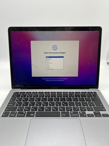 MacBook Air A2337 EMC3598 13インチ　M1チップ　8GB 256SSD