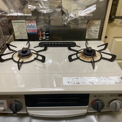 Rinnai KG34NBEL 2口コンロ　0円　23日まで。