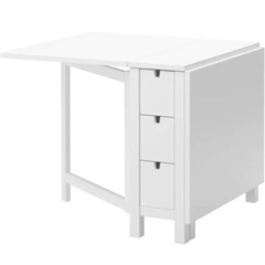 IKEA ダイニングテーブル　収納付き　NORDEN ノールデン...