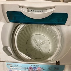 洗濯機　日立4.2キロの画像