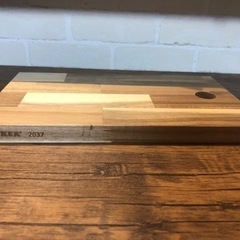 【IKEA】新品  木製まな板 の画像