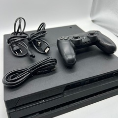 PS4本体 ジェットブラック SONY PlayStation4 箱無しCUH-7200 1TBの画像