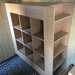 キャスター付き展示棚