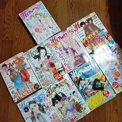 月刊flowers　2021.8〜2022.4