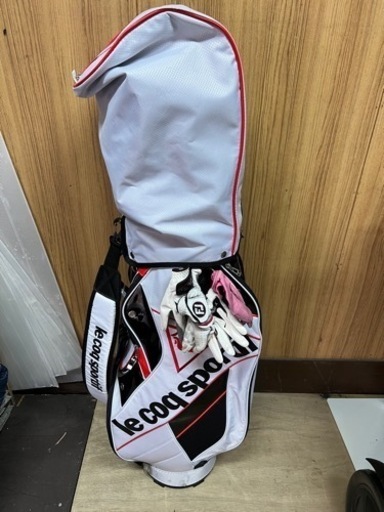 ゴルフバッグ ルコックスポルティフ クラブフルセット＋オマケ付き