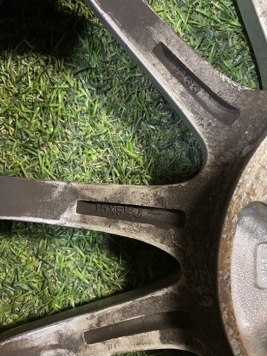 FINAL MINO 15インチ ホイール タイヤ付き 4本 スタッドレス TOYO 175/65R15 5.5J PCD100