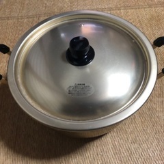 アルマイト鍋　新品未使用　芋煮会等に