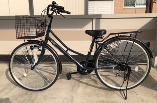 【引き取り決定】26型　自転車　6段階変速ギア
