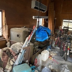 ジャンクとして！じいちゃんが使っていた工場の機械道具取りに来てく...