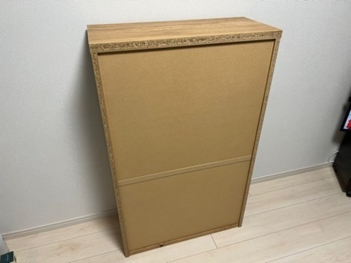 大川家具 薄型食器棚 幅71cm 高さ114.5cm 奥行32cm
