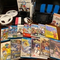 最終価格！【Wii豪華フルセット！WiiU付き♪】