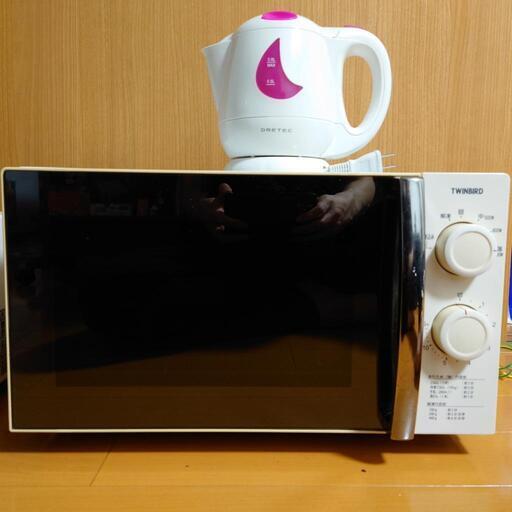 電子レンジ  ケトル付